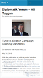 Mobile Screenshot of diplomatikyorum.com